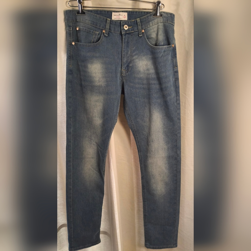 Smith & Mills Mens Denim Jeans 32x32  Stretch NWOT